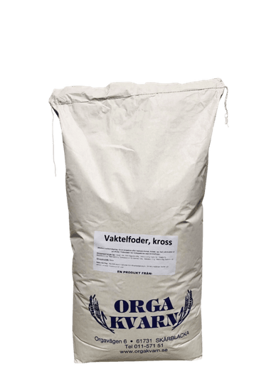 Vaktelfoder 25 kg