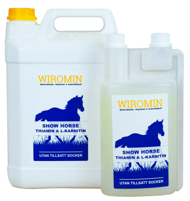 Huvudbild Show Horse Thiamin & L-karnitin